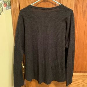 Medium waffle knit sweater